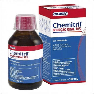 Chemitril Solução Oral 10% 100ml Chemitec
