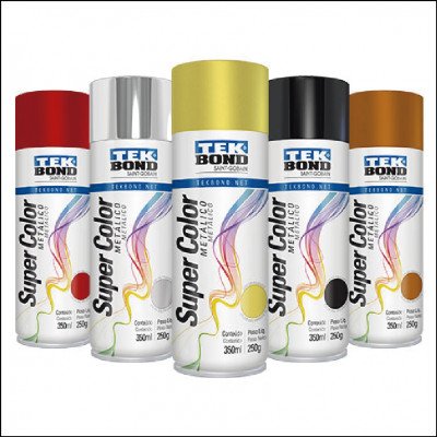Tinta Spray Super Color Tekbond