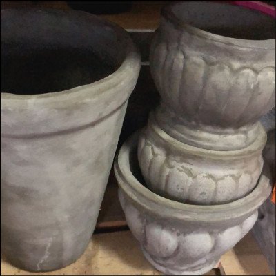 Vasos Fibra de Vidro e Cimento