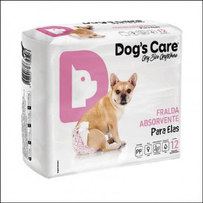 Fralda Higiênica Dog's Care Para Elas