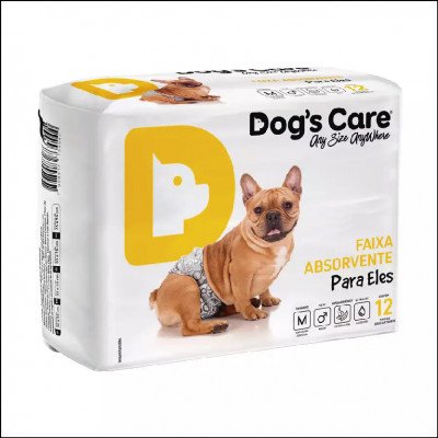 Fralda Higiênica Dog's Care Para Eles