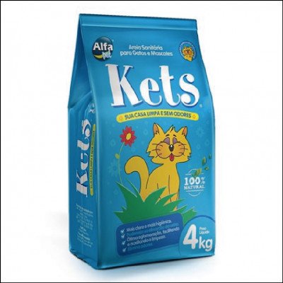 Areia Higiênica Kets