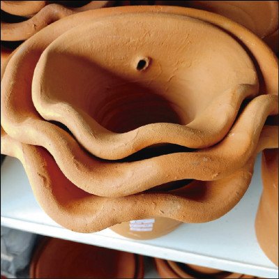 Vasos de Barro para Jardim - imagem 4