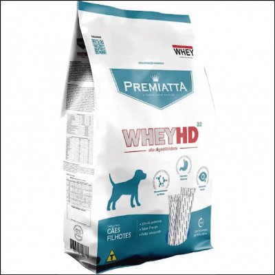 Ração Premiatta WHEY HD Alta Digestibilidade Cães Filhotes