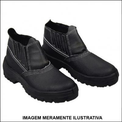 Botina de Segurança em Couro