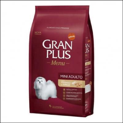 Ração Gran Plus Para Cães Adultos Raças Pequenas