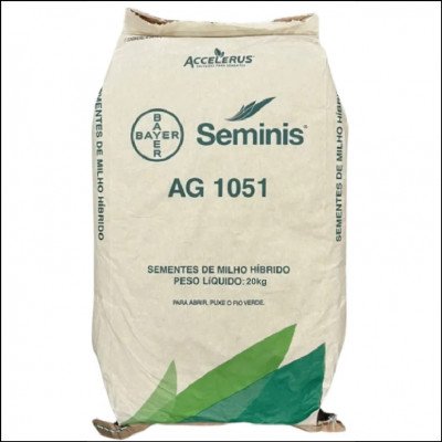 Sementes De Milho Híbrido Ag1051 Seminis 20kg