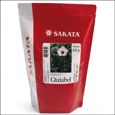 Semente De Quiabo Quiabel Sakata 622g
