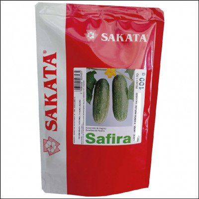 Semente De Pepino Caipira Safira Sakata 100g
