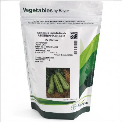 Semente De Abobrinha Híbrida PX 13067051 - Seminis 144g