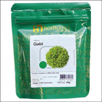 Semente De Alface Gabi Horticeres 178g