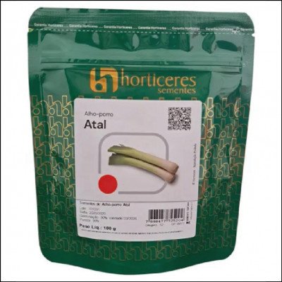 Semente De Alho Poró Atal Horticeres 100g