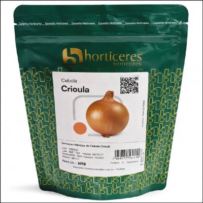 Semente De Cebola Crioula Horticeres 500g