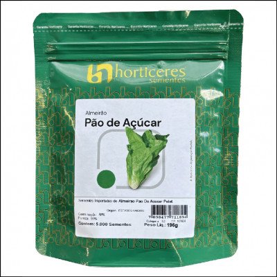 Semente De Almeirão Pão De Açúcar Horticeres 196g