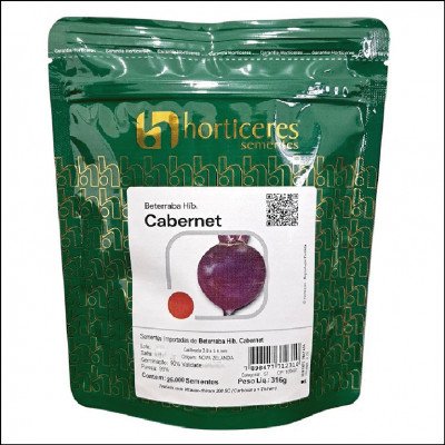 Semente De Beterraba Híbrida Cabernet Horticeres 316g
