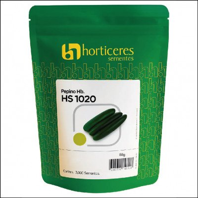 Semente De Pepino Híbrido HS 1020 Horticeres 88g