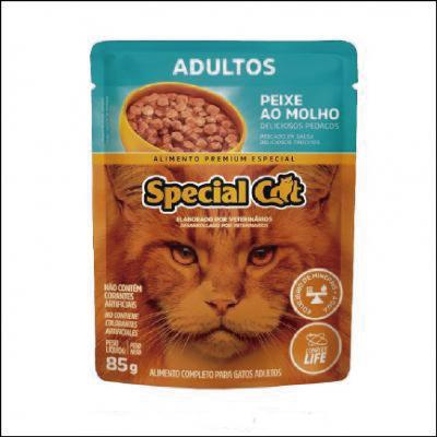 Sachê Special Cat Adultos Sabor Peixe