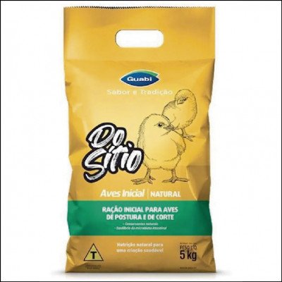 Ração Inicial Para Pintinhos Do Sitio Natural Guabi