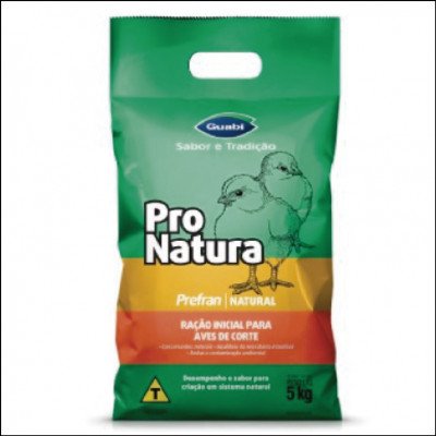 Ração Guabi Pro Natura Prefan Natural para Aves de Corte Inicial