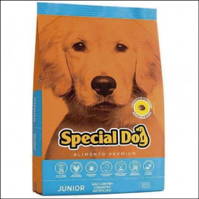 Ração Special Dog Junior Para Cães Filhotes Sabor Carne