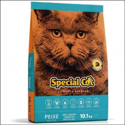 Ração Special Cat Premium Peixe Adultos