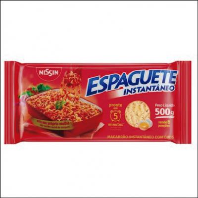 Macarrão Instantâneo Nissin Espaguete