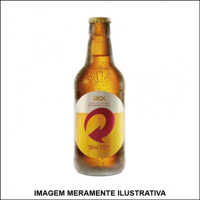Cerveja Skol 300ml Retornável