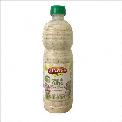 Molho de Alho com Ervas Sol Nascente