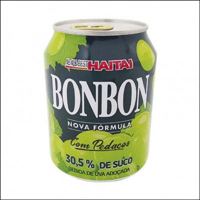 Suco de Uva Com Pedaços Bonbon Haitai