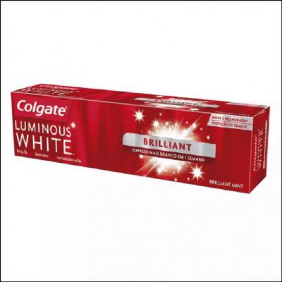 Creme Dental Colgate Luminous White Brilliant Mint