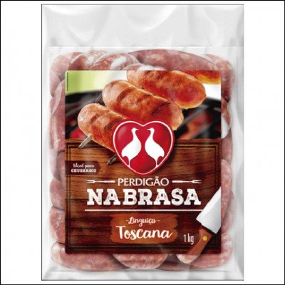 Linguiça Toscana Perdigão Na Brasa com Pimenta Biquinho