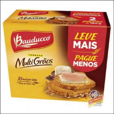 Torrada Multigrãos Bauducco