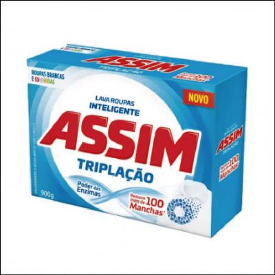 Lava Roupas Pó Assim Triplação