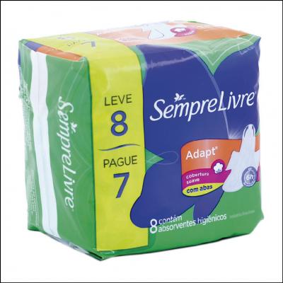 Absorvente Sempre Livre Especial Suave Com Abas