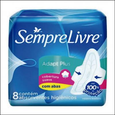 Absorvente Externo Adapt Plus com Abas Sempre Livre