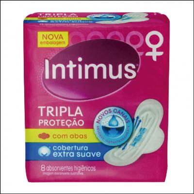 Absorvente Intimus Com Abas Extra Suave