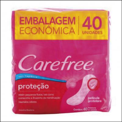 Protetor Diário Carefree Proteção