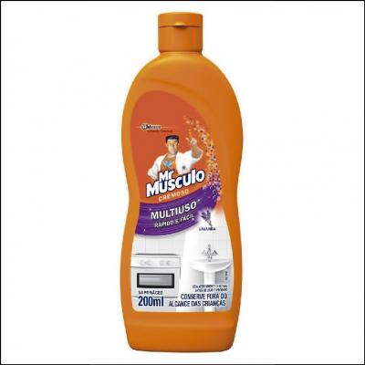 Mr Músculo Saponáceo Cremoso Multiuso Lavanda