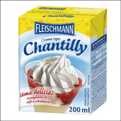 Creme Vegetal Tipo Chantilly Fleischmann