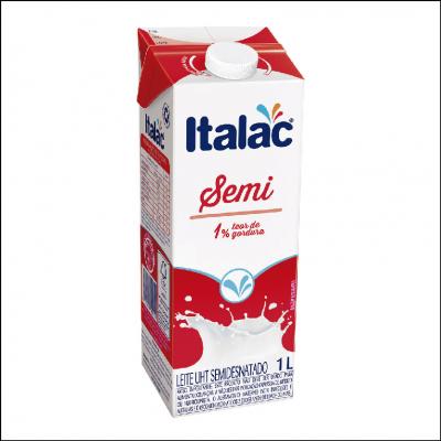 Leite Italac Semidesnatado