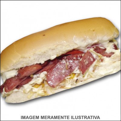 Hot Dog com Calabresa