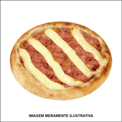 Esfiha de Calabresa com Bacon e Queijo