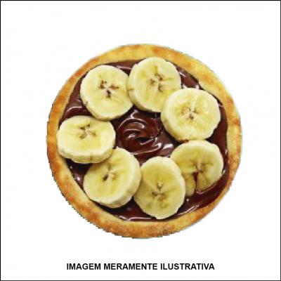 Esfiha de Banana com Chocolate