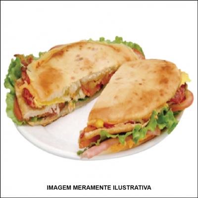 Beirute de Calabresa com Catupiry