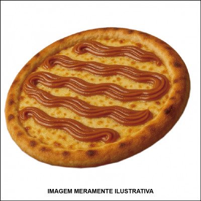 Pizza de Doce de Leite com Queijo