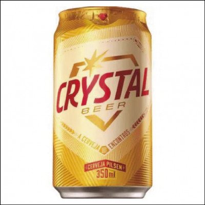 Cerveja Crystal Beer Lata
