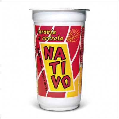 Suco Nativo Copo Laranja e Acerola