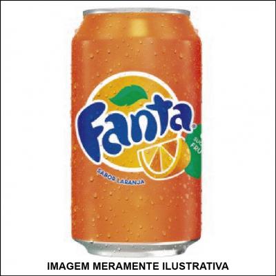Refrigerante Fanta Laranja lata