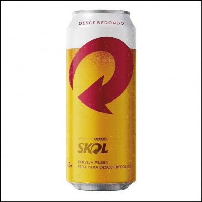 Cerveja Skol Pilsen Latão