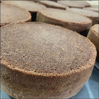 Massa para Confeitar Bolo de Chocolate 20cm